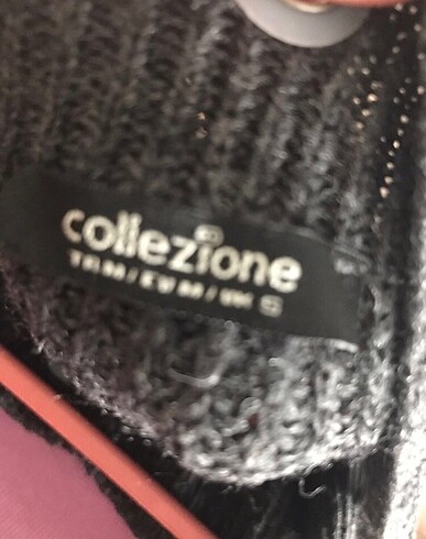 Collezione Collezione örgü bluz omuz detaylı