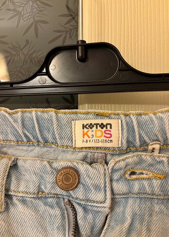 Koton kız çocuk Kot Şort - Görsel 2