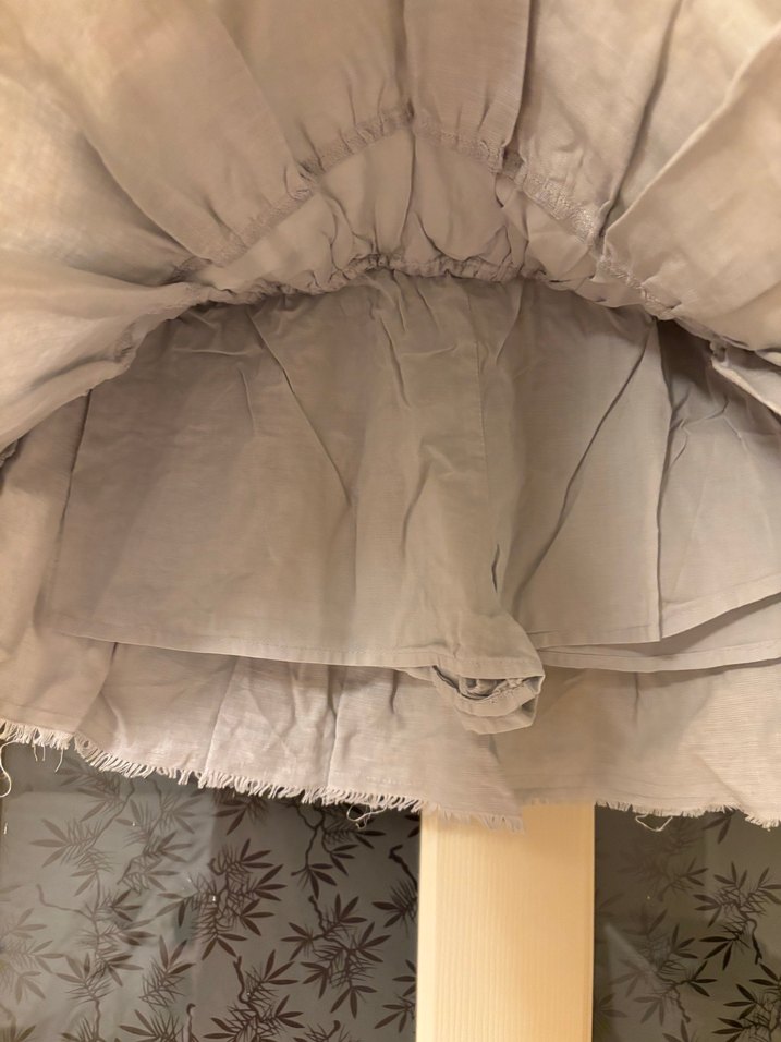 Zara kız çocuk keten şort etek - Görsel 2