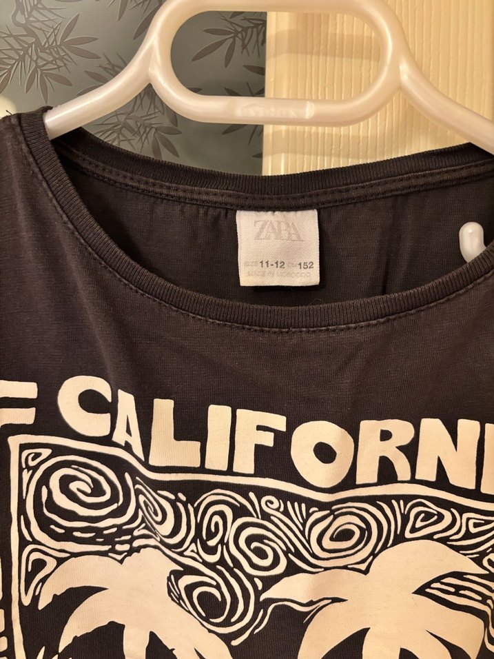 Zara kız çocuk kısa t shırt - Görsel 2