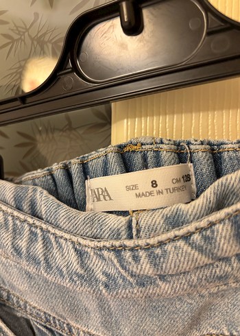 Zara kız çocuk kot şort etek - Görsel 3