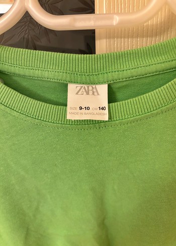 Zara kız çocuk kısa t shırt - Görsel 2