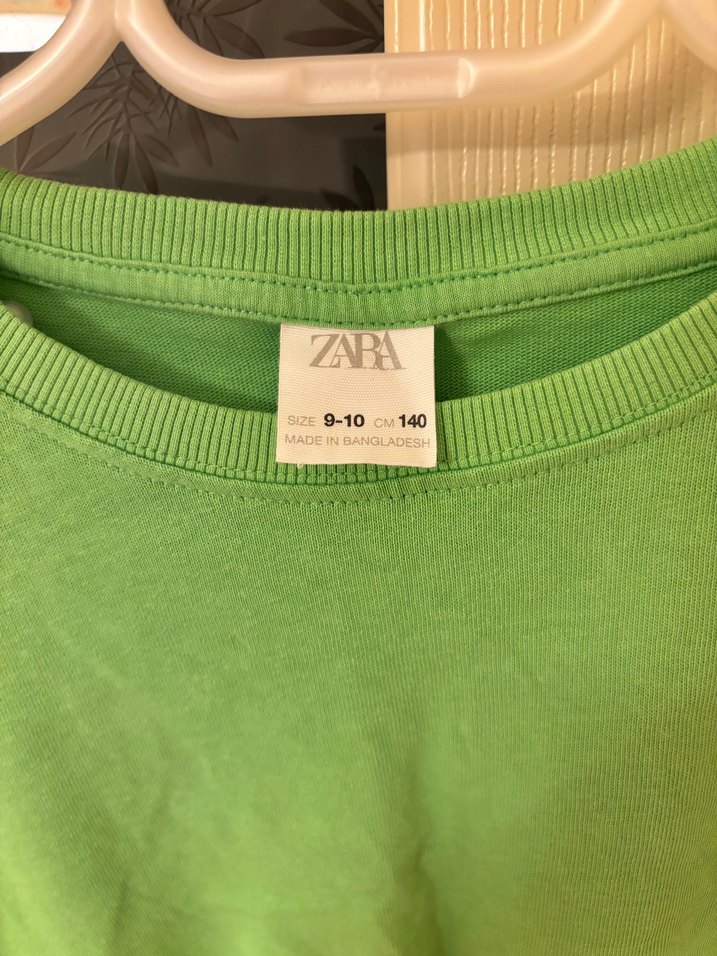 Zara kız çocuk kısa t shırt - Görsel 2