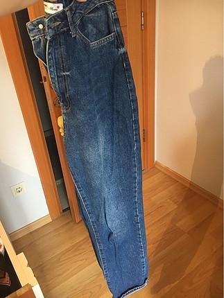 Zara Sadece bi kere giyildi mom jean koton