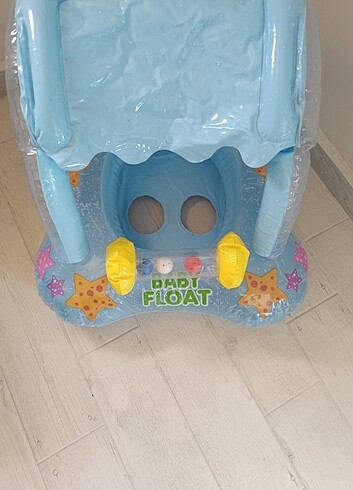  Beden İntex gölgelikli bebek şişme bot 