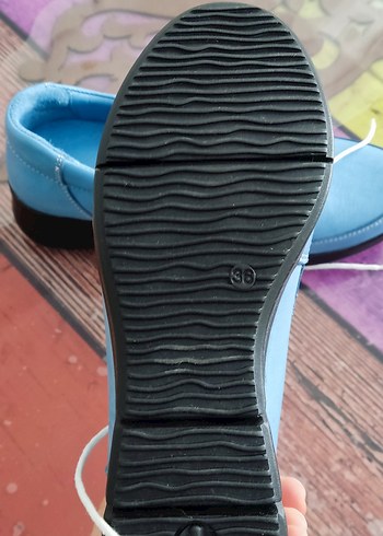 Mavi Erkek Spor Ayakkabı Bağcıkları - Görsel 5