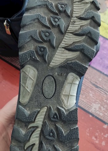 Lacivert Erkek Outdoor Botları Velcro Detaylı - Görsel 10