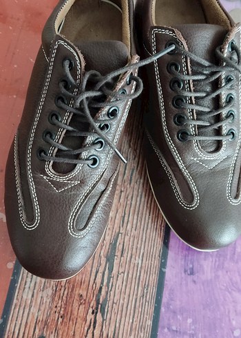 Koyu Kahverengi Erkek Bağcıklı Spor Ayakkabı - Görsel 3