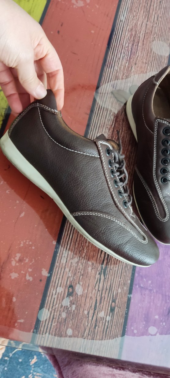 Koyu Kahverengi Erkek Bağcıklı Spor Ayakkabı - Görsel 4