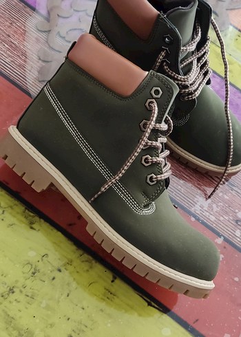 Gri Bağcıklı Erkek Çocuk Botu - Görsel 2