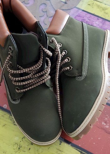 Gri Bağcıklı Erkek Çocuk Botu - Görsel 4