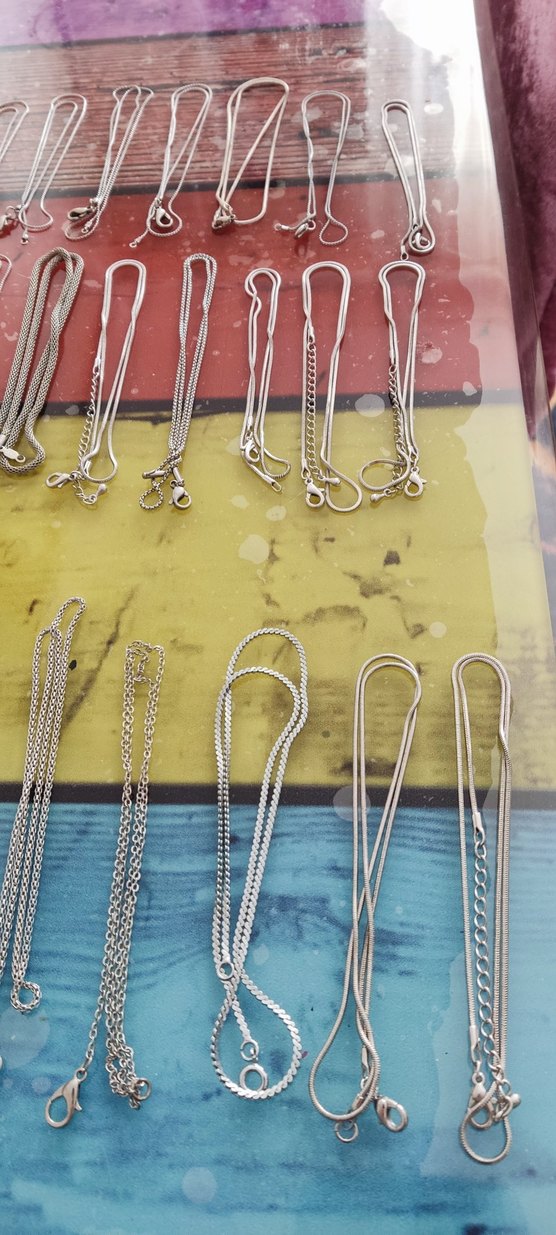 Renkli Zincir Detaylı Kadın Vücut Zinciri - Görsel 4