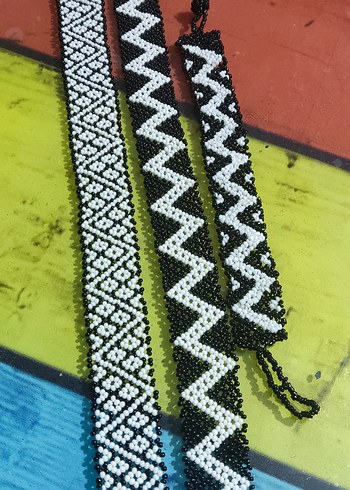 Nakışlı Boncuklu Bohem Kadın Bileklikleri - Görsel 3