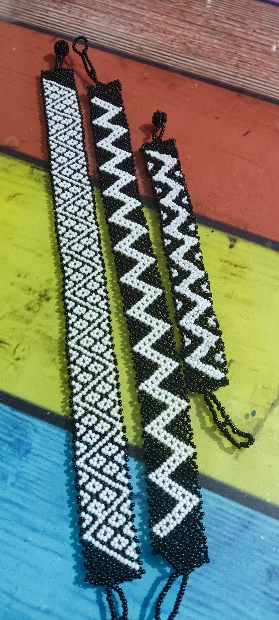 Nakışlı Boncuklu Bohem Kadın Bileklikleri - Görsel 3