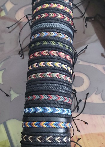 Bohem Renkli Elastik Kadın Bileklikleri - Görsel 3