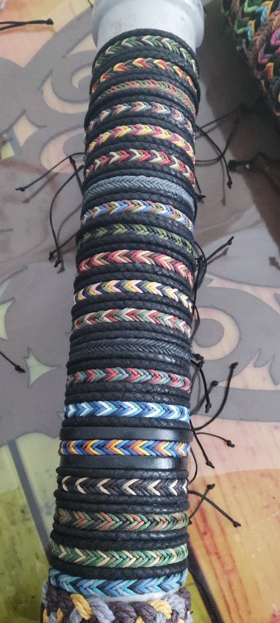 Bohem Renkli Elastik Kadın Bileklikleri - Görsel 3