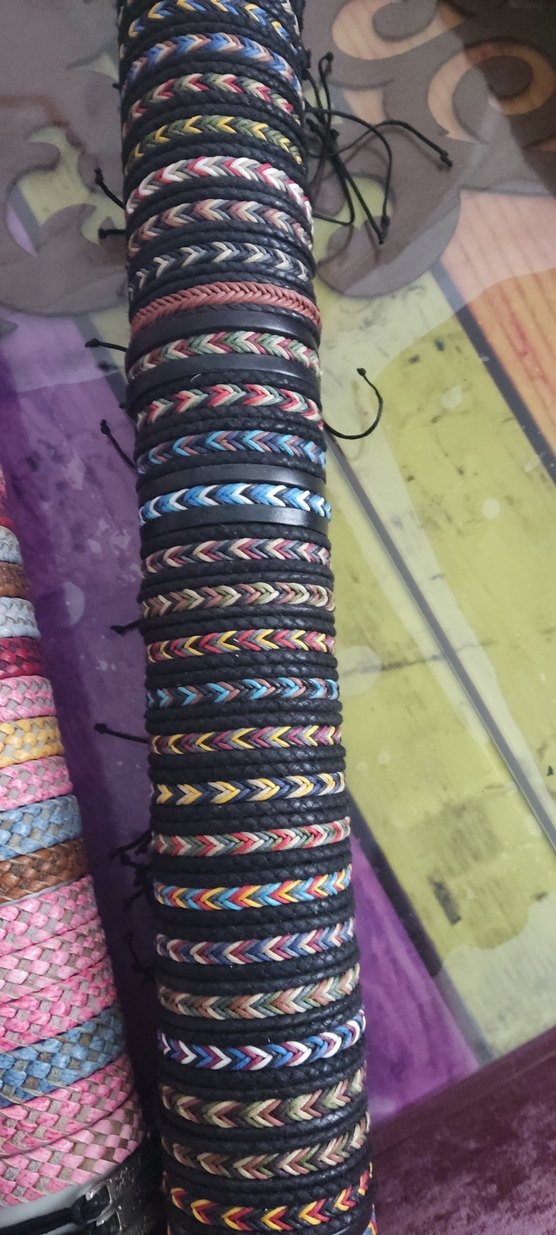 Bohem Renkli Elastik Kadın Bileklikleri - Görsel 4