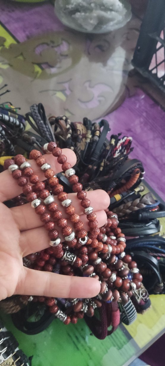 Renkli Boncuklu Bohem Bileklik - Görsel 4