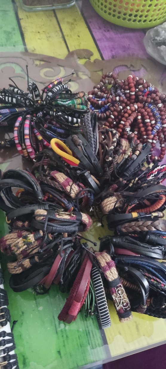 Renkli Boncuklu Bohem Bileklik - Görsel 3