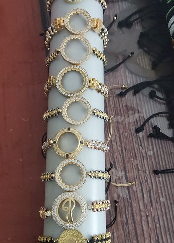 Altın Renkli Boncuklu Bohem Bileklik - Görsel 2