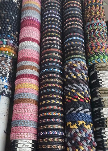 Renkli Bohem Elastik Bileklik - Görsel 2