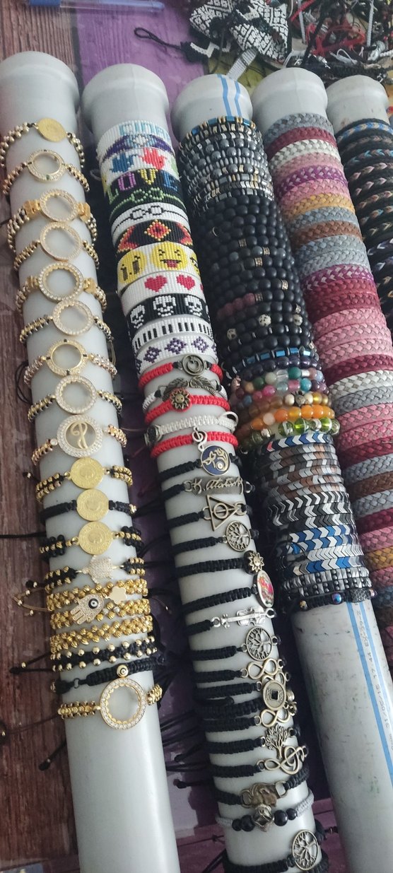 Renkli Bohem Elastik Bileklik - Görsel 4