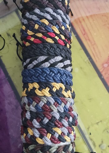 Renkli Bohem Elastik Kadın Bileklik - Görsel 2