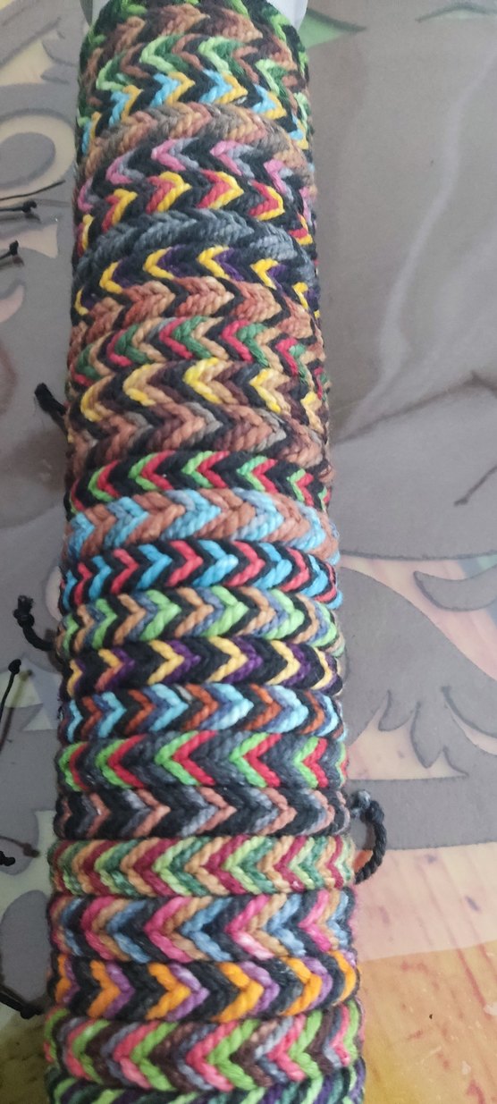 Renkli Bohem Elastik Kadın Bileklik - Görsel 3