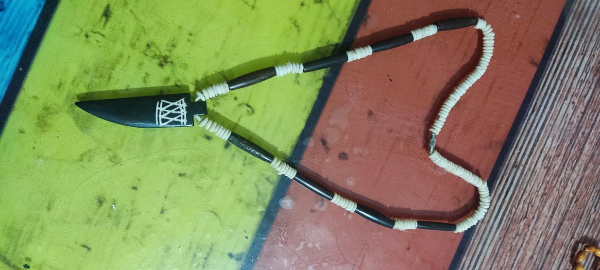 Renkli Boncuklu Uzun Bohem Erkek Kolyesi - Görsel 3