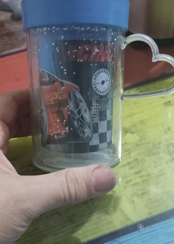 Renkli Mavi sihirli bardak - Görsel 2