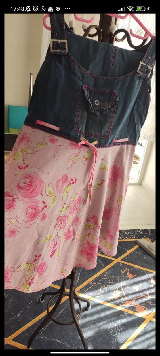 Pembe Kot Desenli  hamilelik - Görsel 4