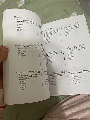 YDS toefl KPSS kelime soruları - Görsel 3