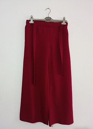 Bordo kumaş pantolon