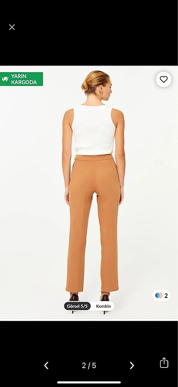 ADL Kumaş pantolon /S-M uyumlu - Görsel 2