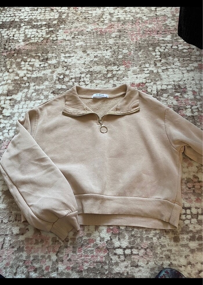 Fermuarlı kazak - Görsel 2