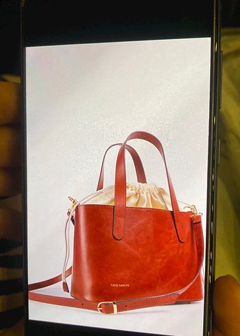 Vince Camuto Taba Deri Kadın Çanta - Görsel 6