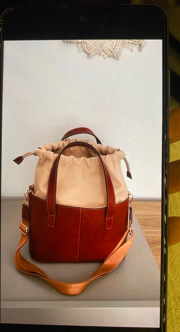 Vince Camuto Taba Deri Kadın Çanta - Görsel 2