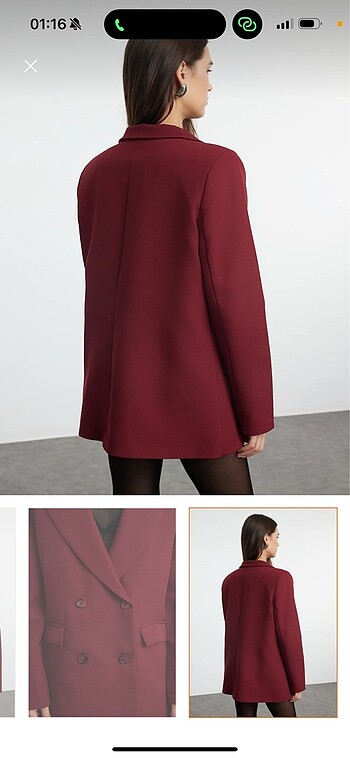 Bordo blazer