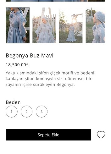 s Beden mavi Renk Meliha Tarhanacı Begonya Mavi Tasarım Elbise