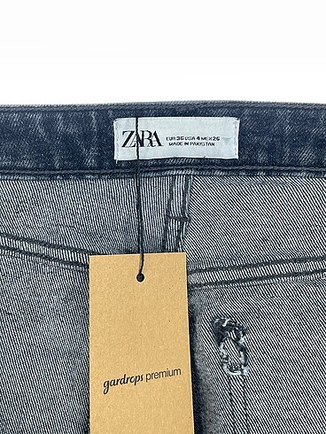 36 Beden gri Renk Zara Jean / Kot %70 İndirimli.