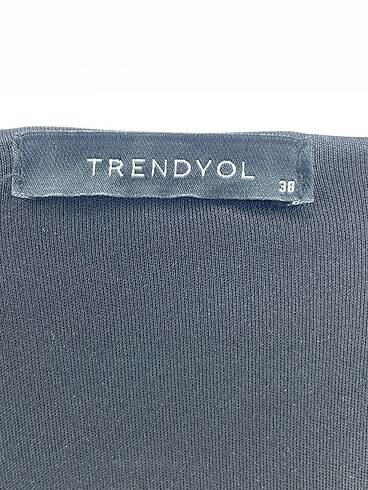 38 Beden siyah Renk Trendyol & Milla Kısa Elbise %70 İndirimli.