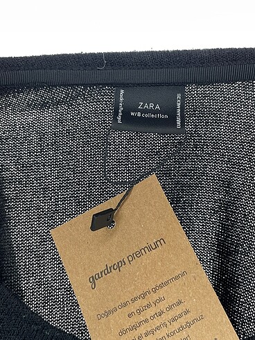 m Beden siyah Renk Zara Sweatshirt %70 İndirimli.