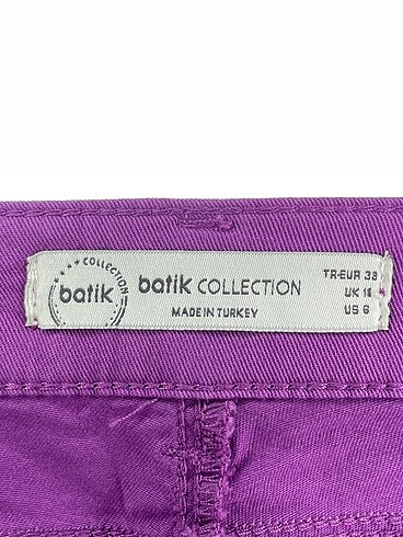 38 Beden mor Renk Batik Jean / Kot %70 İndirimli.