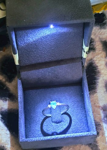 D Diamond pırlanta blue topaz