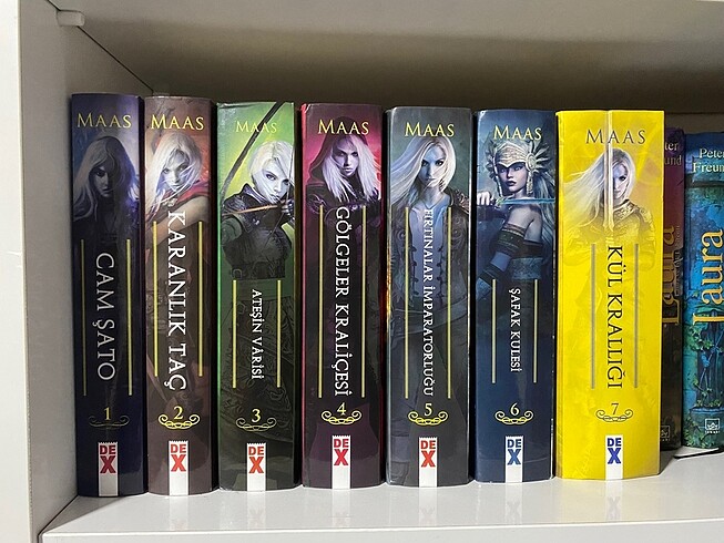 Cam şato serisi. SARAH J. MAAS #edebiyat #fantastik #kitap