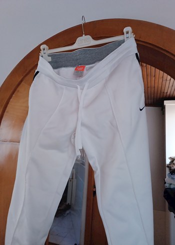 Beyaz Kadın Adidas eşofman altı - Görsel 5