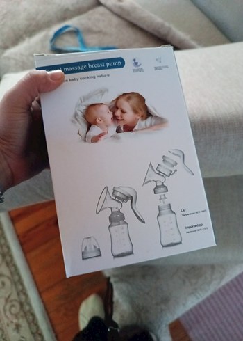 Lansinoh Anne Sütü Saklama Poşeti 50'li ve gögüs pompası - Görsel 2