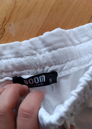 Beyaz Salaş Kadın Eşofman Altı - Görsel 3