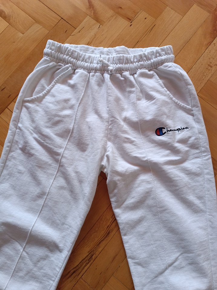 Beyaz Salaş Kadın Eşofman Altı - Görsel 2