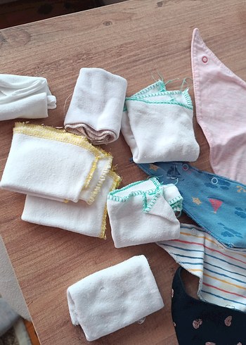 bebek yakalık agız mendilleri - Görsel 5